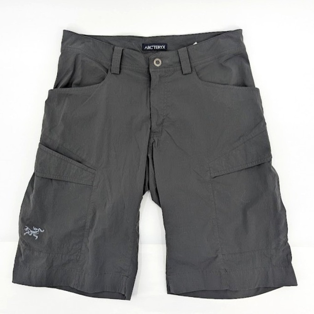Arc'teryx Cargo Shorts Mens 30 Gray Technical Hiking Outdoor Gorpcore